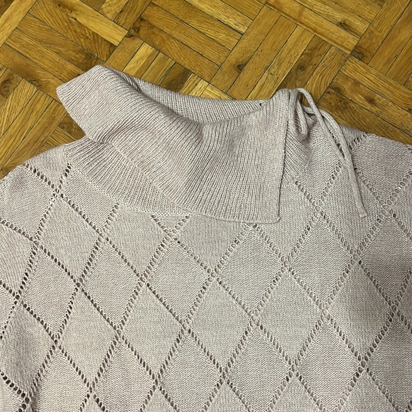 Peyton Primrose Pink Cowlneck Sweater - Picture 3 of 6